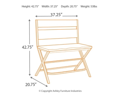 Kavara Counter Height Double Bar Stool, , large