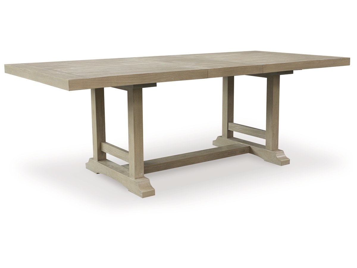 Vallardia Dining Table and 4 Chairs and Bench