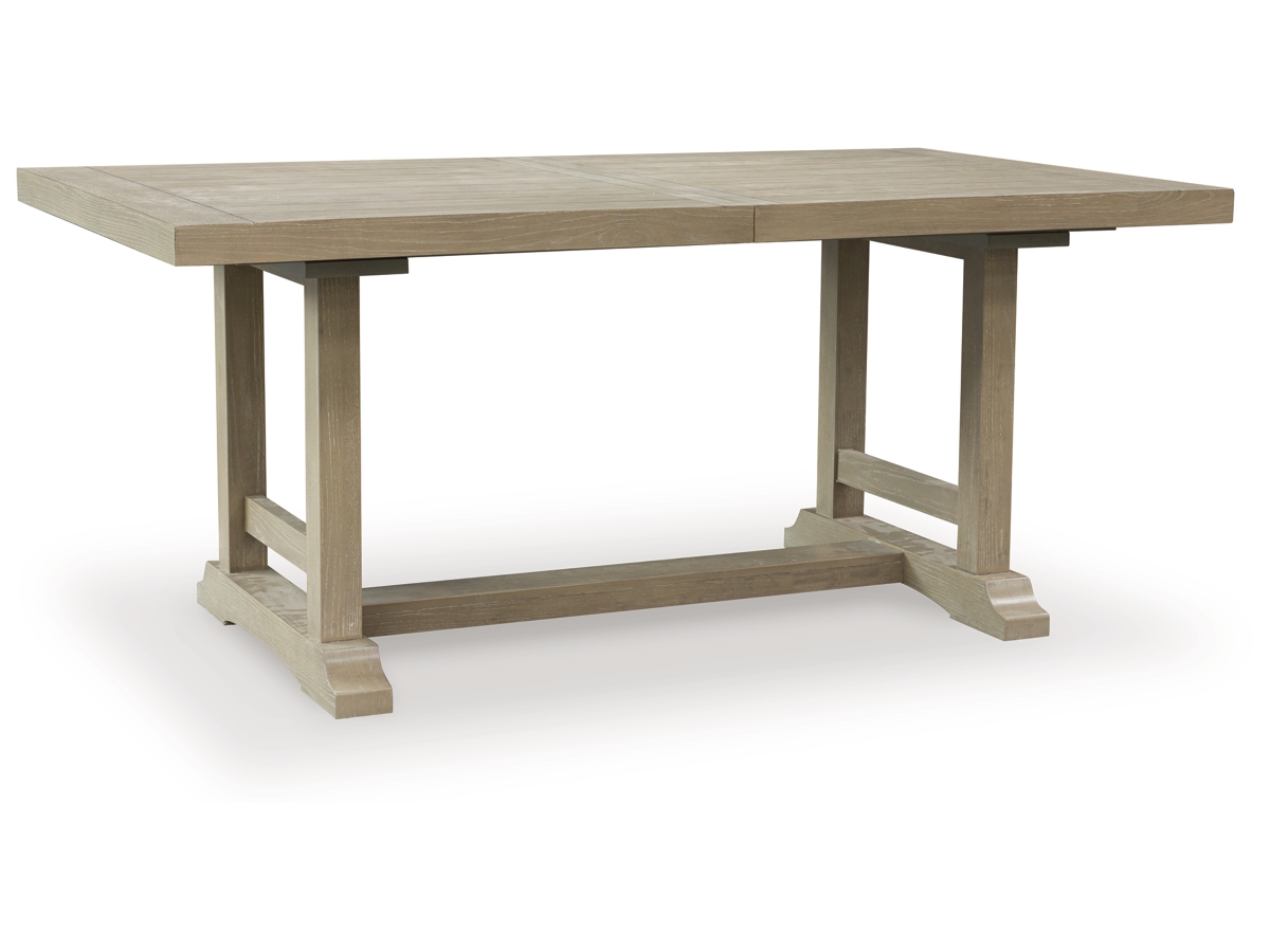 Vallardia Dining Table and 4 Chairs and Bench