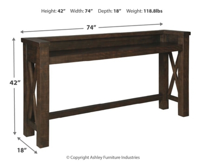 Hallishaw Bar Height Table, , large