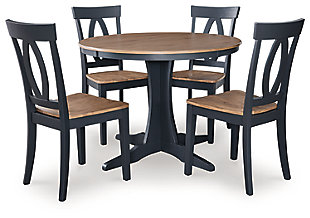 Landocken Dining Table and 4 Chairs, , large