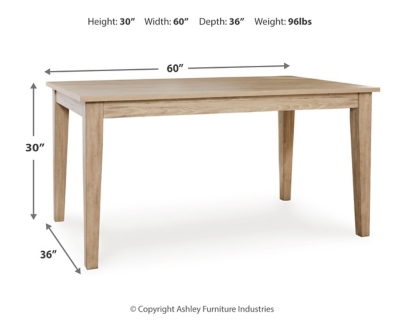 Gleanville Dining Table, , large
