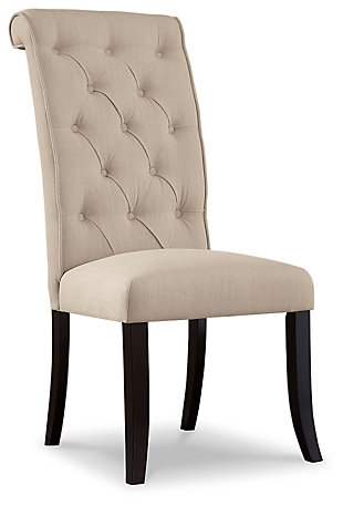 Tripton Dining Chair, Linen, large