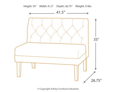 Tripton Dining Bench | Ashley