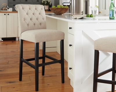 tripton bar height bar stool  ashley furniture homestore