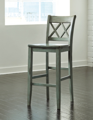 Mestler Bar Height Bar Stool Ashley Furniture Homestore