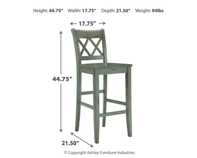 Mestler Bar Height Bar Stool Ashley Furniture Homestore