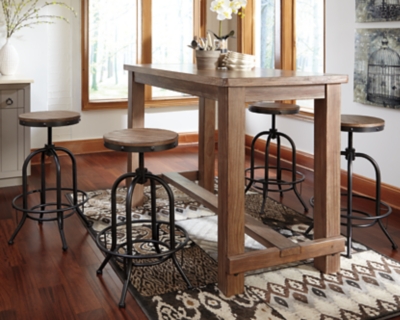 Pinnadel Dining Room Bar Table Ashley Furniture Homestore