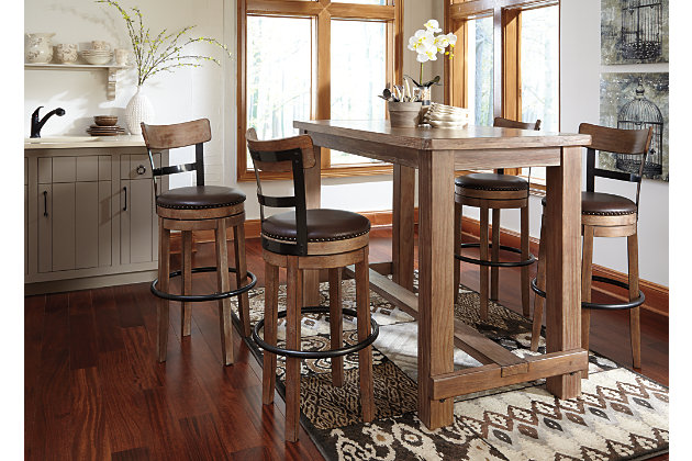 pinnadel dining room bar table | ashley furniture homestore