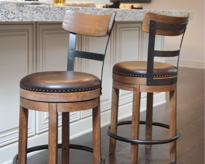 Pinnadel Counter Height Bar Stool Ashley Furniture Homestore