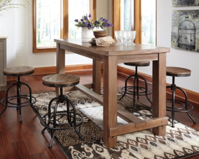 Pinnadel Counter Height Dining Room Table Ashley Furniture Homestore