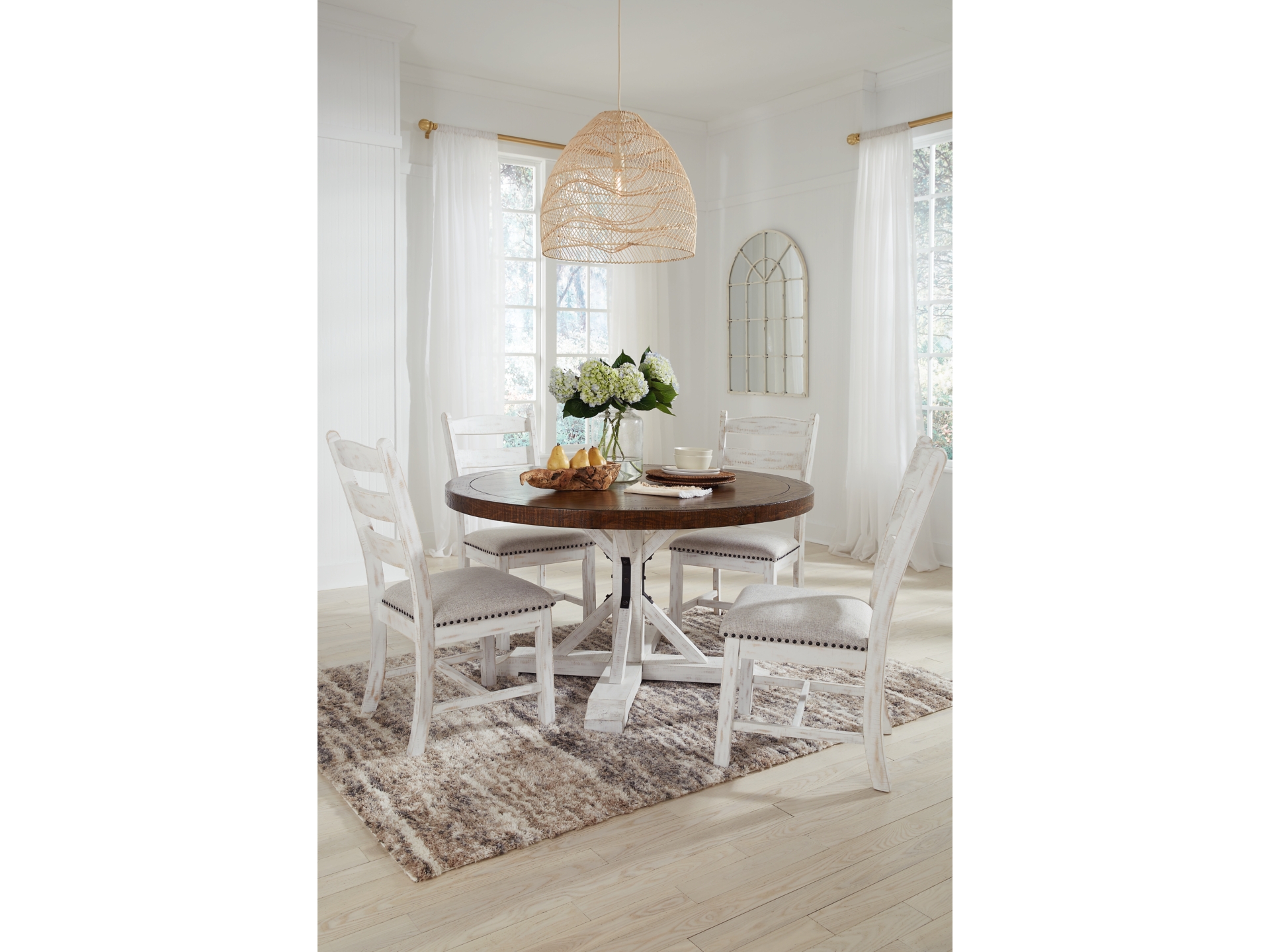 Image 0 of Valebeck Dining Table and 4 Chairs
