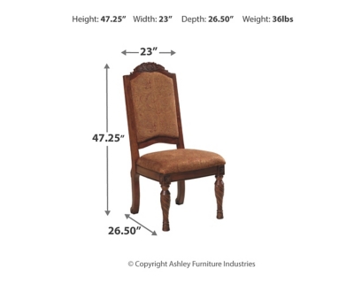 North Shore Dining Chair Ashley Furniture Homestore