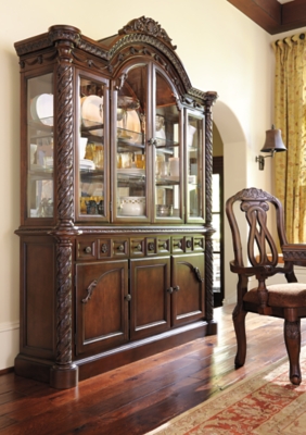 Dinette sets with online china cabinet