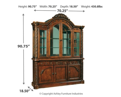 North Shore Dining Room Buffet And China Ashley Furniture Homestore