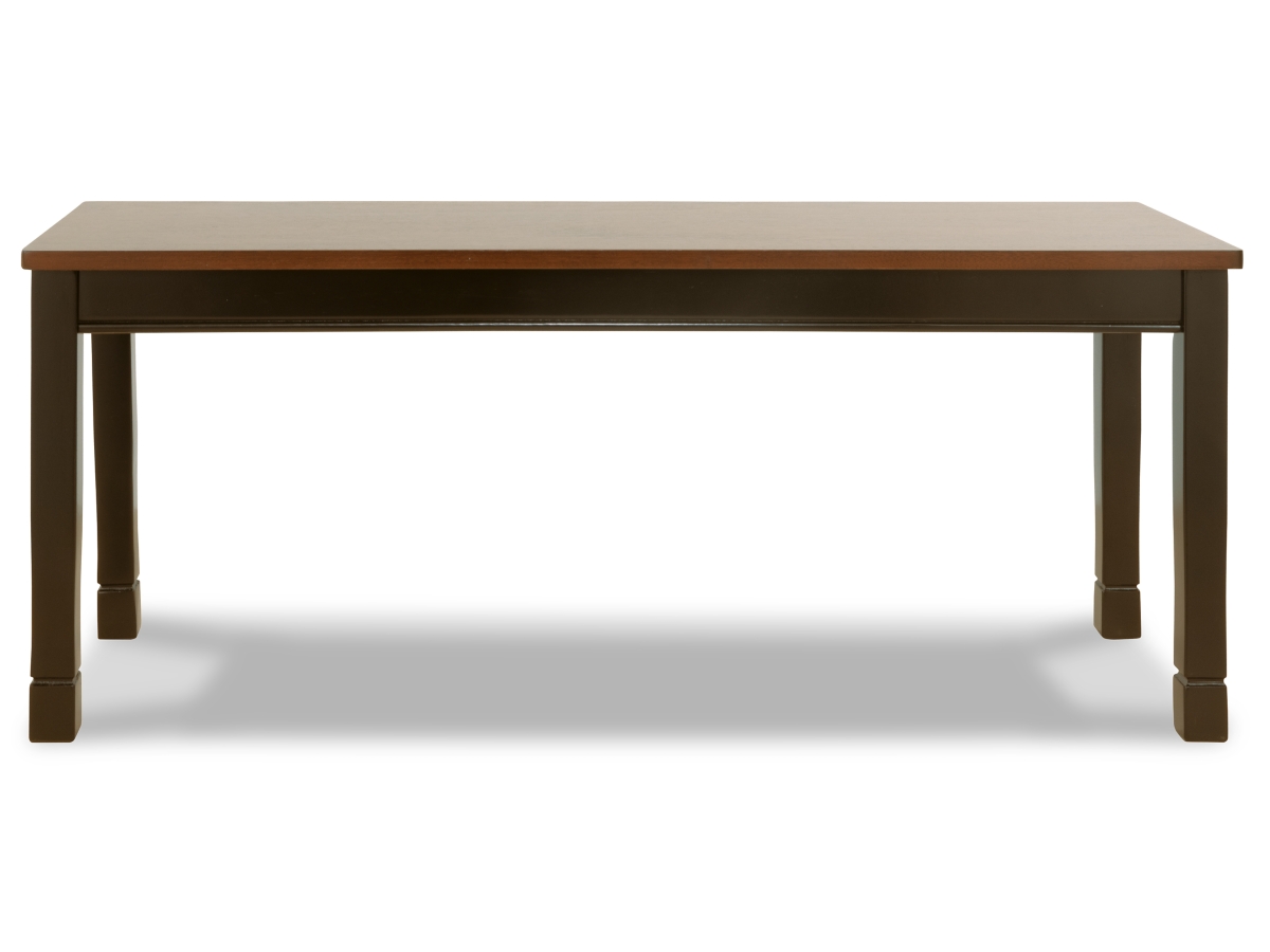 Owingsville Dining Bench - Black/Brown - (D580-00) Owingsville Dining Bench - Black/Brown - (D580-00)