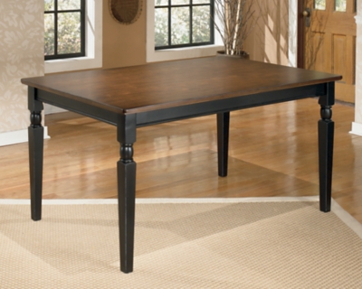 Owingsville dining table and 2025 4 chairs and bench