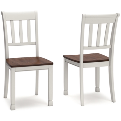 Whitesburg Dining Chair, Brown/Cottage White, large