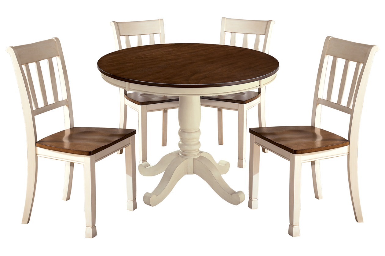 Whitesburg Dining Table And 4 Chairs Set Ashley Furniture HomeStore