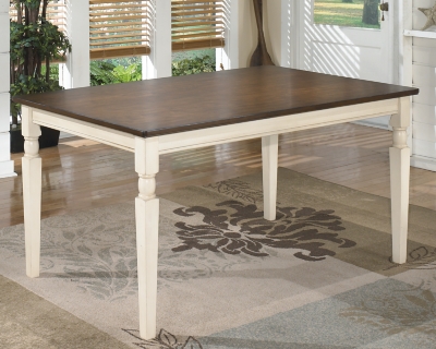 Ashley whitesburg deals round dining table