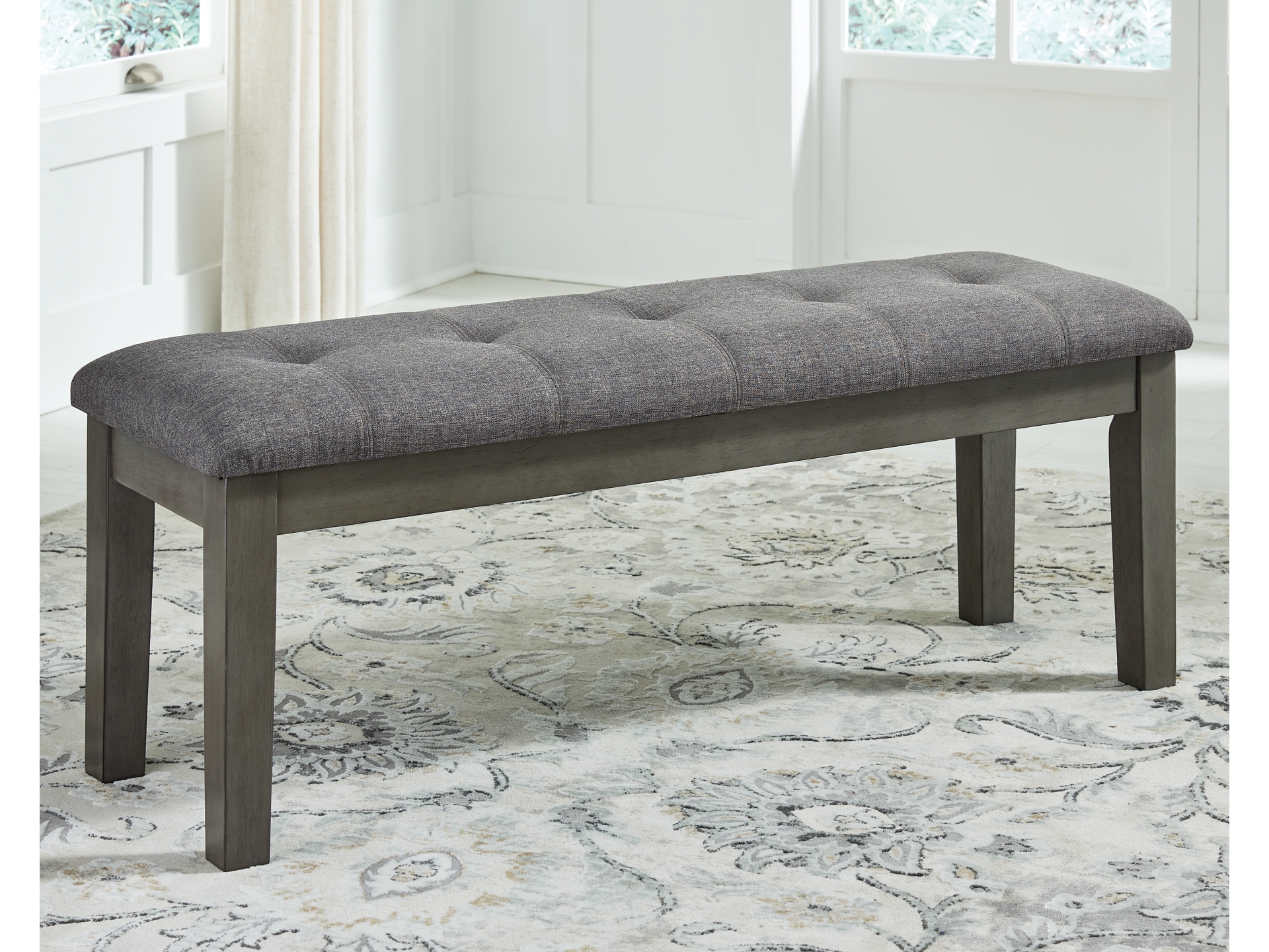 Image 3 of Hallanden Dining Table and 4 Chairs and Bench