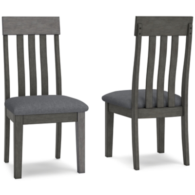 Hallanden Dining Chair, Two-tone Gray, large