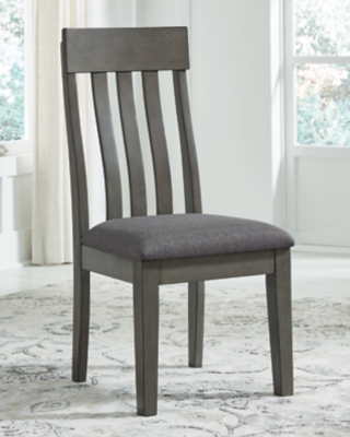 D589-01 Hallanden Dining Chair (Set of 2), Two-tone Gray sku D589-01