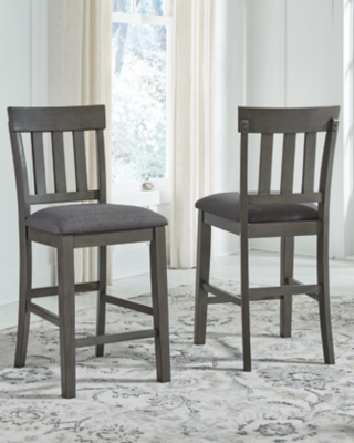 D589-124 Hallanden Counter Height Bar Stool (Set of 2), Two sku D589-124