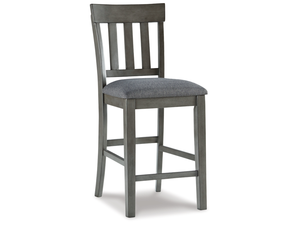 Hallanden Counter Height Stool - Two-tone Gray - (D589-124)
