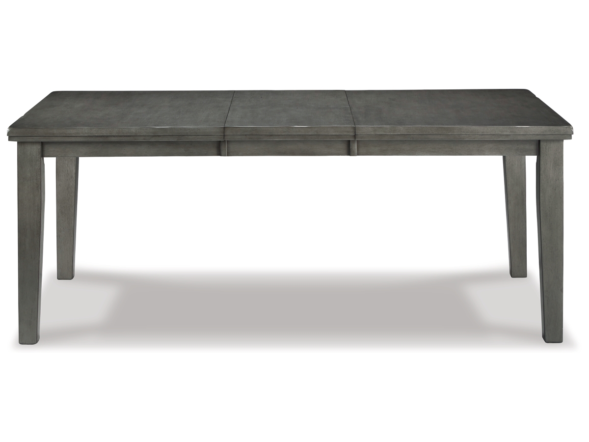 Hallanden Dining Extension Table - Gray - (D589-35) Hallanden Dining Extension Table - Gray - (D589-35)