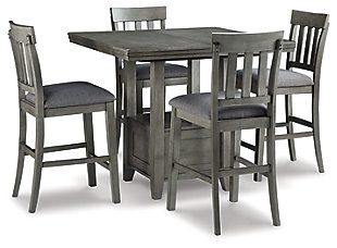 Hallanden Counter Height Dining Table and 4 Barstools, , large