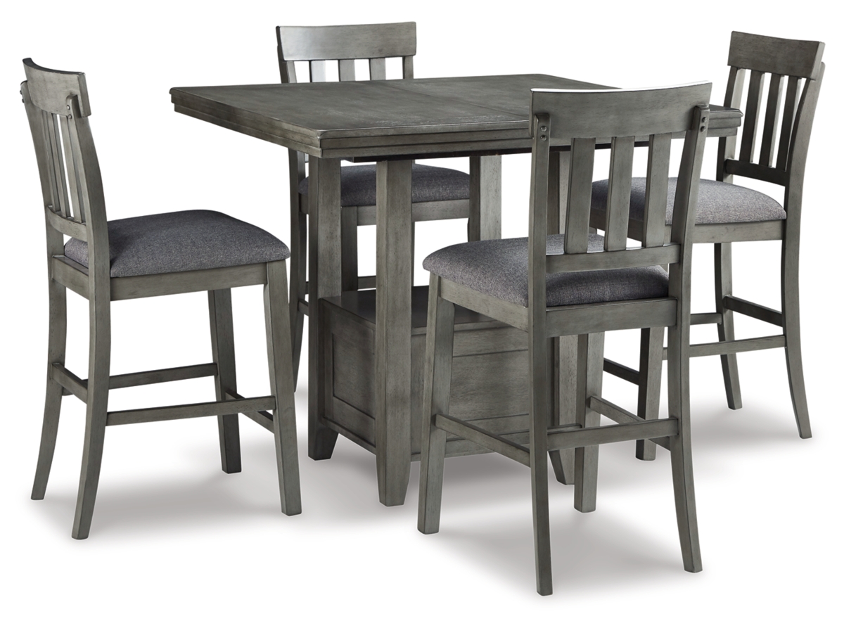 Ashley furniture tall dining table sale