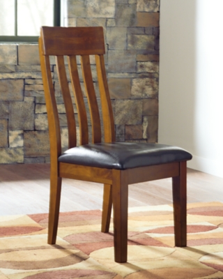 Ralene Dining Chair, Medium Brown, large