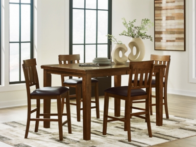 Ralene Counter Height Dining Table and 4 Barstools | Ashley