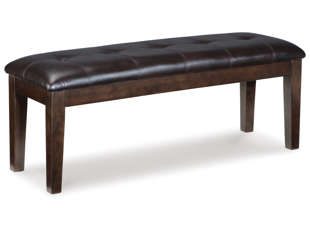 Haddigan Dining Bench - Dark Brown - (D596-00) Haddigan Dining Bench - Dark Brown - (D596-00)