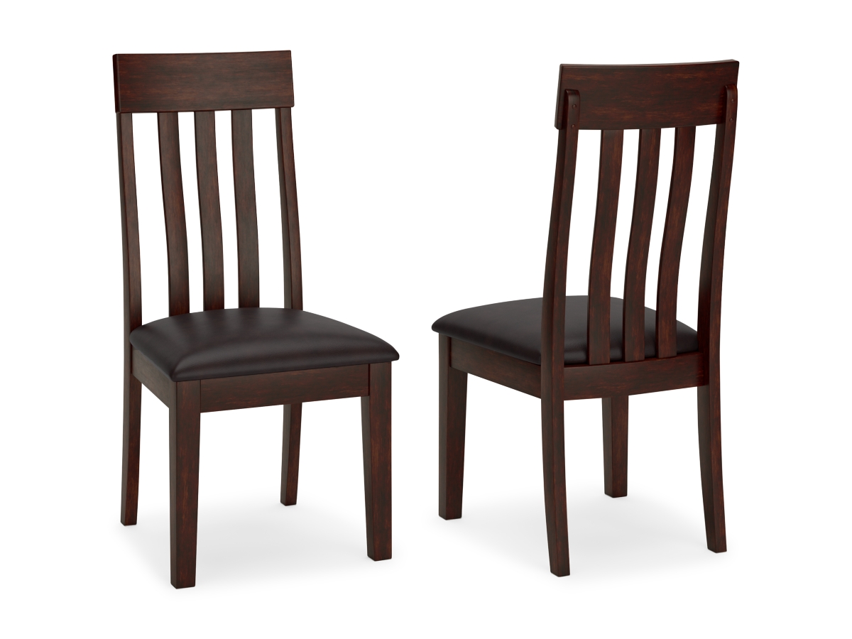 Haddigan Side Chair - Dark Brown - (D596-01)