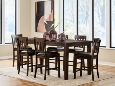 Haddigan Counter Height Dining Table and 6 Barstools | Ashley
