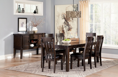 Haddigan Dining Table and 6 Chairs Ashley