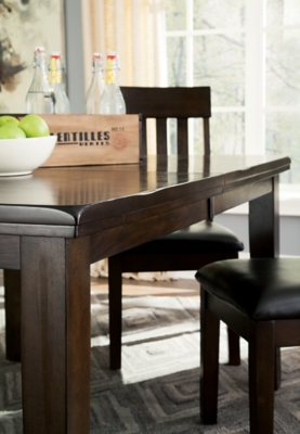 Ashley extendable dining online table