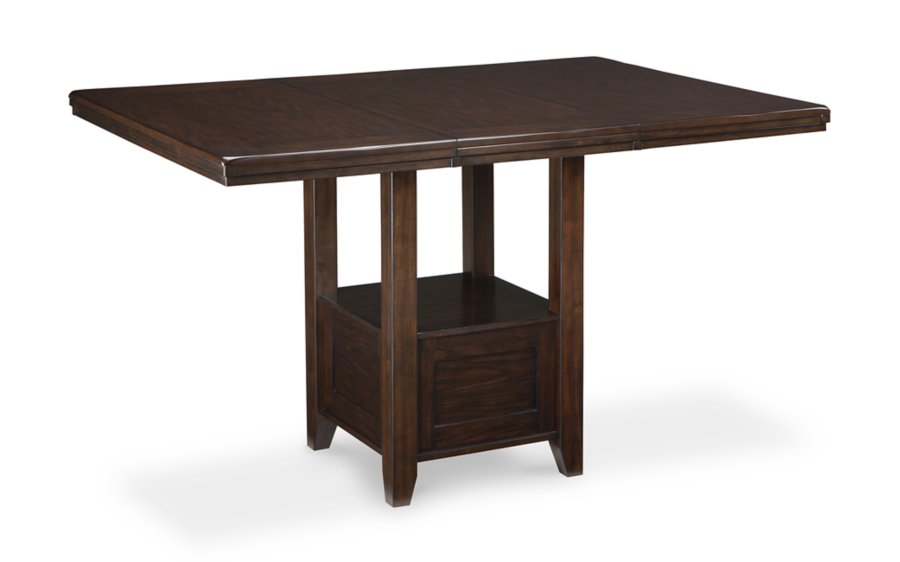 Mesa de comedor a la altura de mostrador Haddigan, 4 taburetes y aparador - image 3