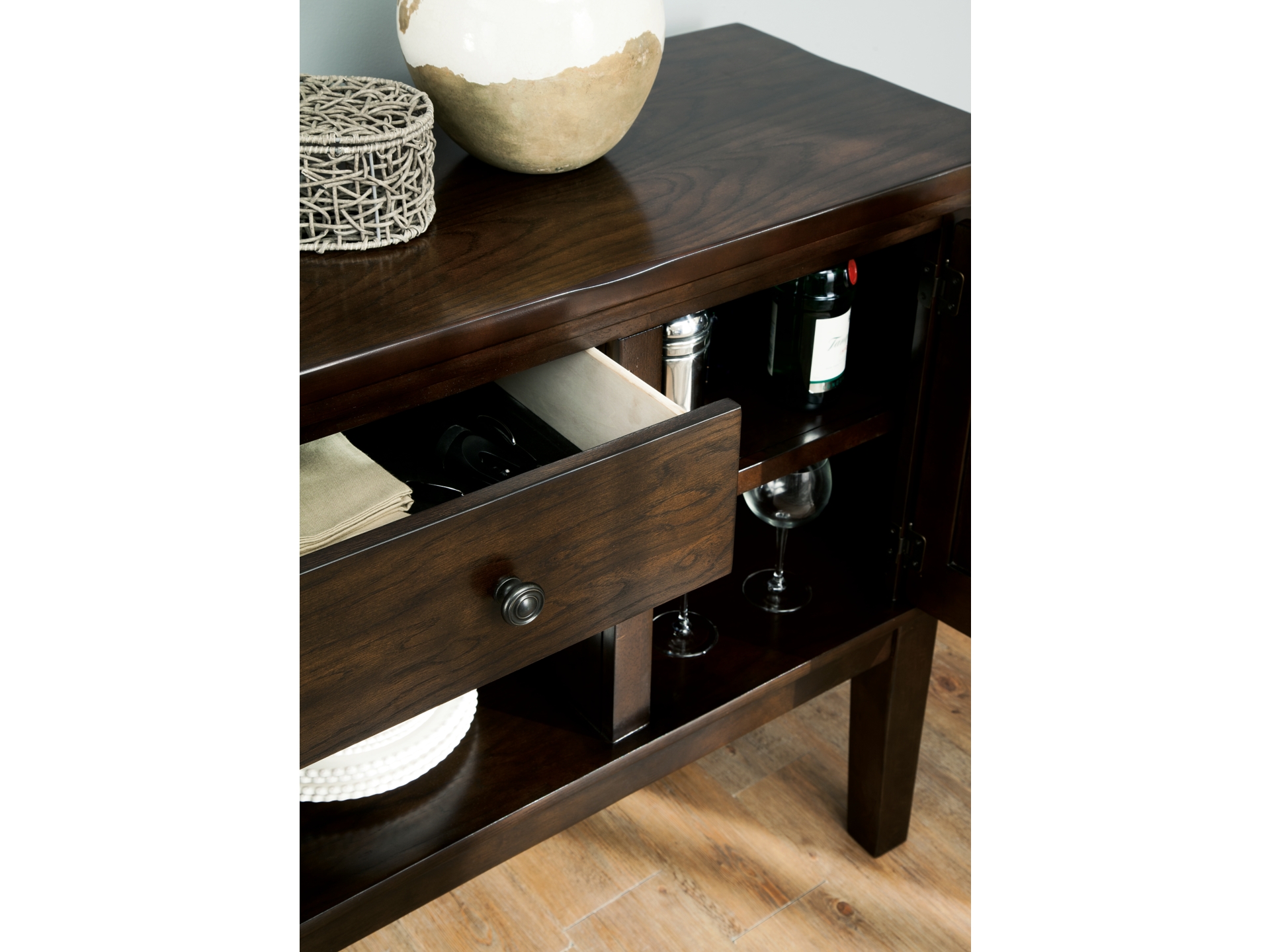 Image 2 of Hallanden Dining Server 3 colors 