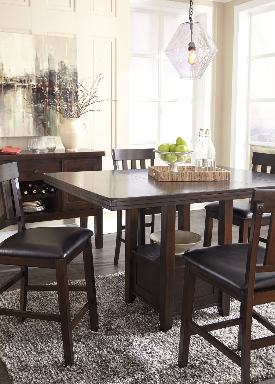 Haddigan Counter Height Dining Extension Table - image 4