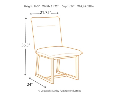 Rozzelli dining room discount chair