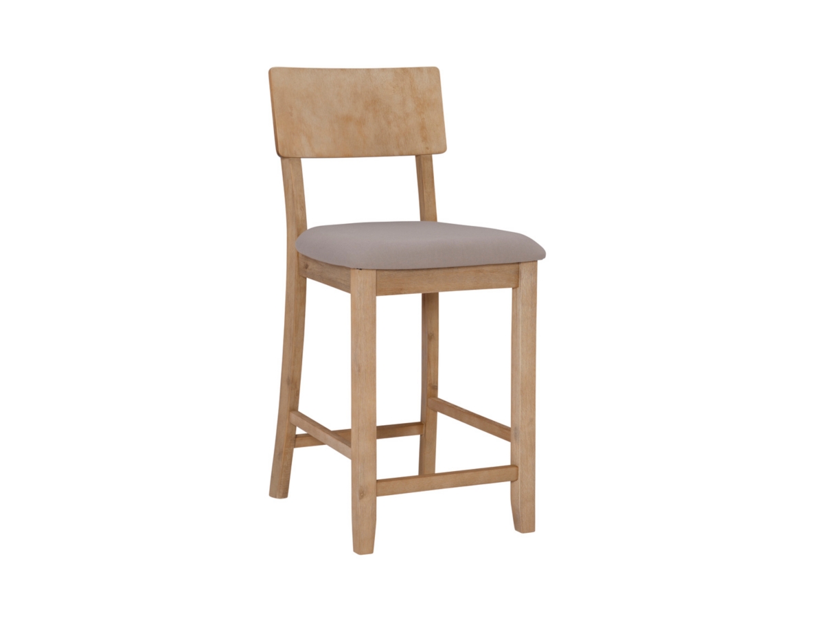 Linon keira pad back folding stool deals