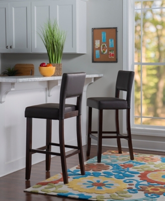 Emilion Vega Bar Stool, Espresso