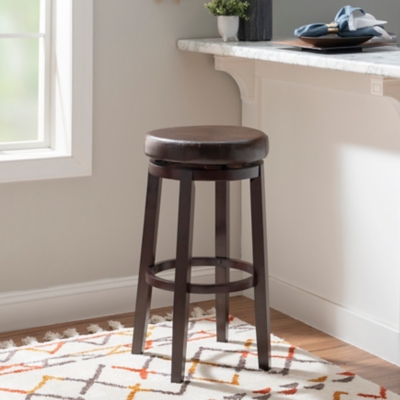 Maya Bar Stool, Dark Brown