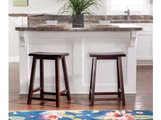 Saddle Counter Height Bar Stool