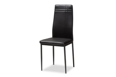 Faux leather deals dining chairs argos