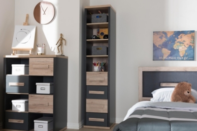 Modern Two-Tone Storage Organizer, , rollover