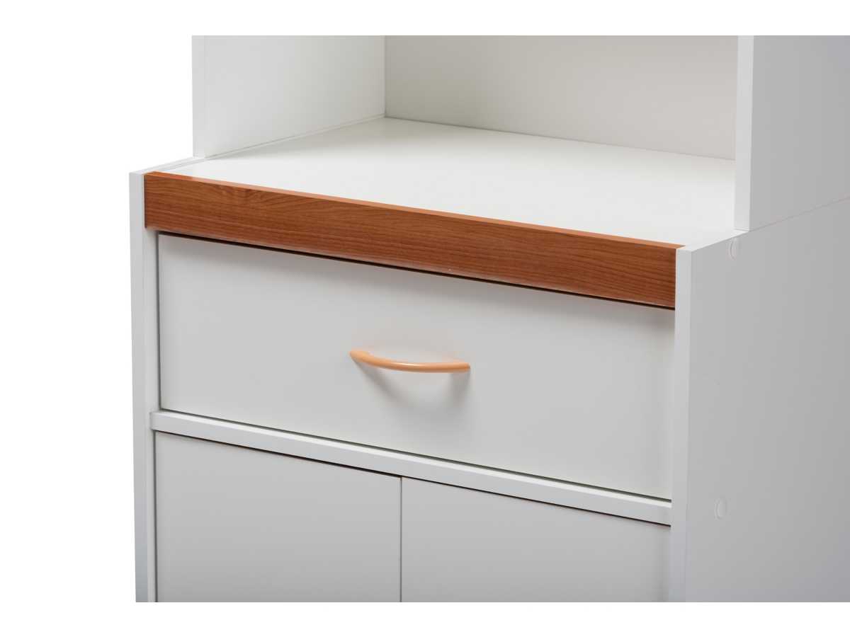 Baxton Studio Kitchen Cabinet with Hutch | Ashley